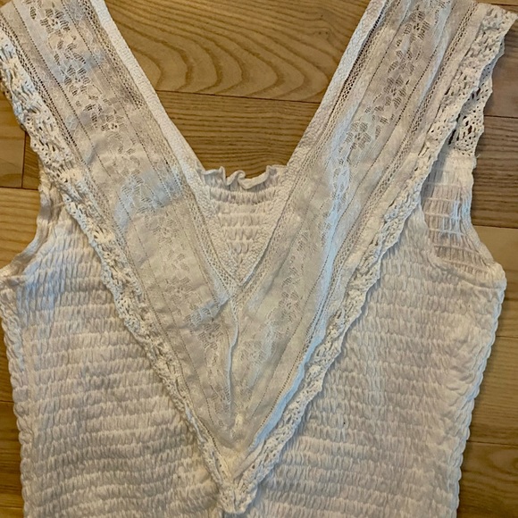 Free People “on my mind” lace top - Picture 3 of 6